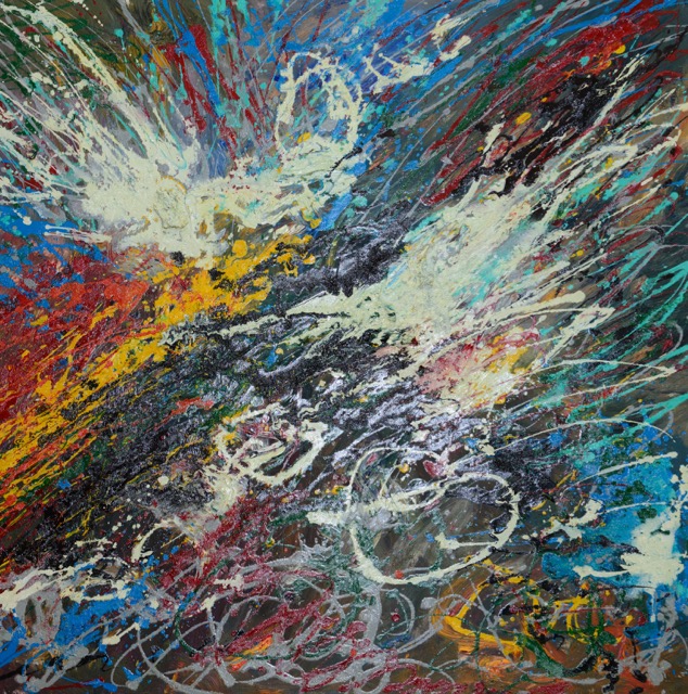 Tranh Sơn Dầu Trừu Tượng 2